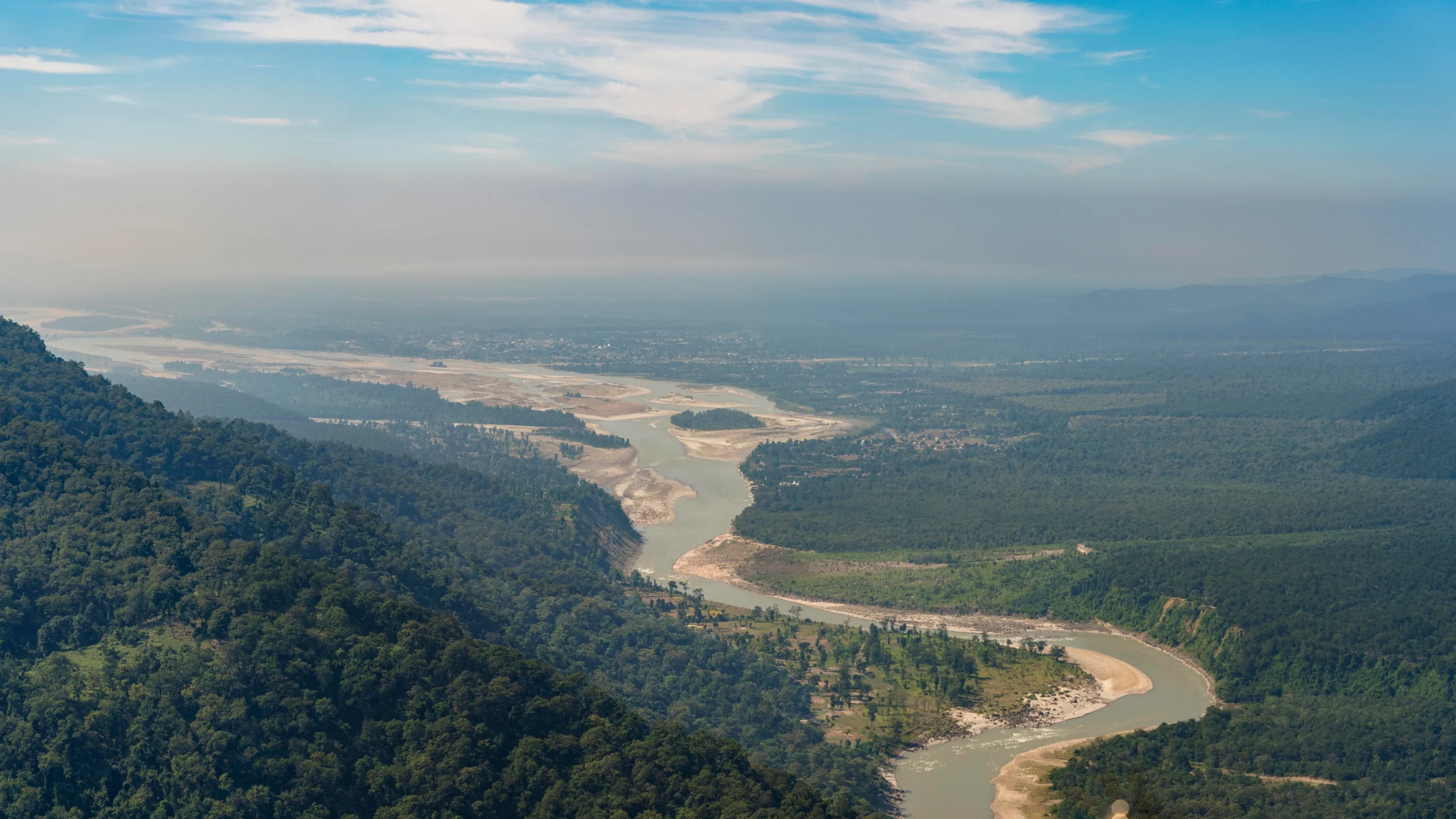 Sarda river from vantage